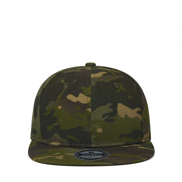 Camouflage Army Green Hip Hop Cap European And American Trendy Men's Baseball Cap