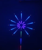 LED Fireworks Light With Digital Multi-function Light Bar Light