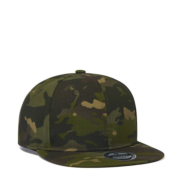 Camouflage Army Green Hip Hop Cap European And American Trendy Men's Baseball Cap